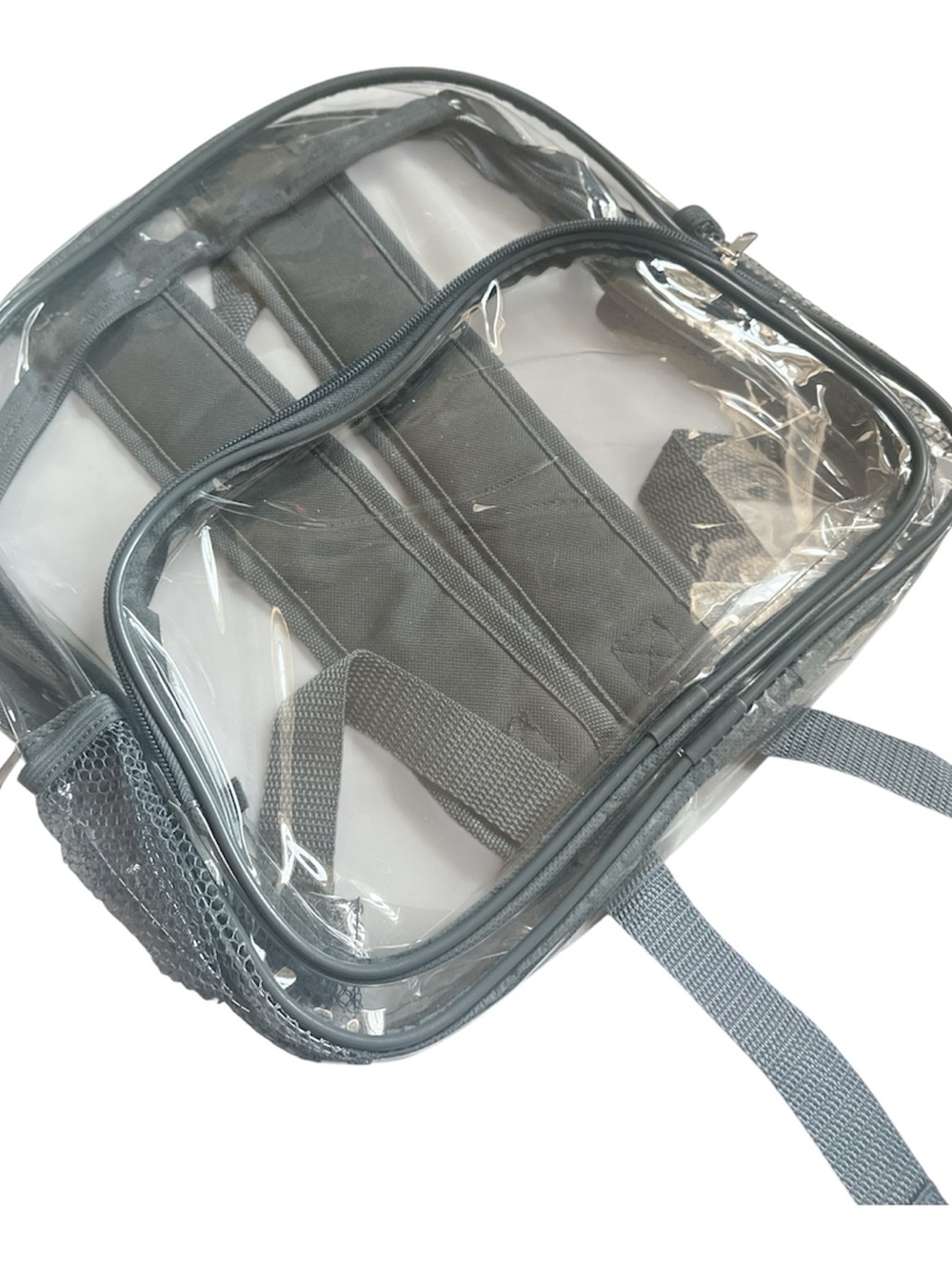 New Clear Gray PVC Backpack - Kids Bags